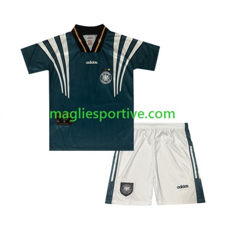 Completo Calcio Germania Retro Bambino Divisa Trasferta 1996